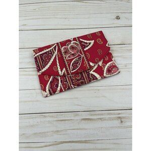 Vera Bradley Rosy Posies Folio Organizer Dividers NWOT Floral Paisley Retired